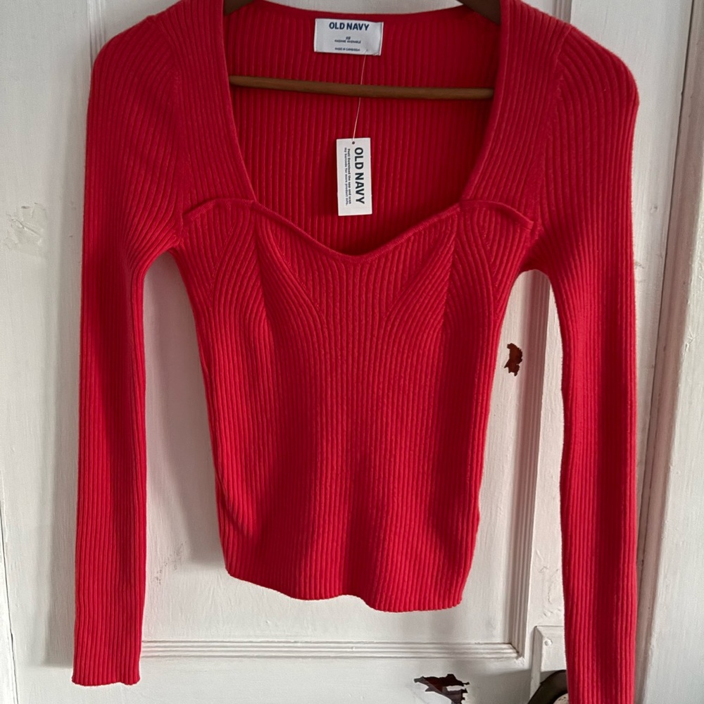 Old navy long sleeve sweater top